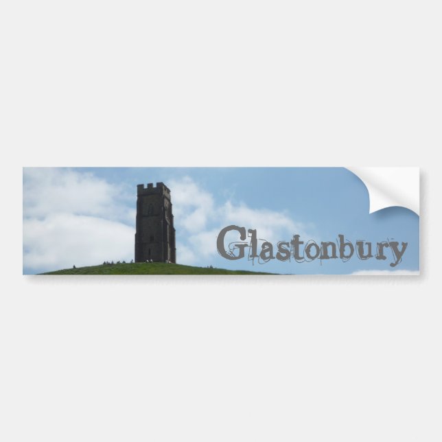 Glastonbury Tor bumper sticker (Front)