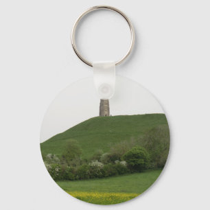 Glastonbury Tor Key Ring