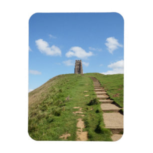 Glastonbury Tor Path Magnet