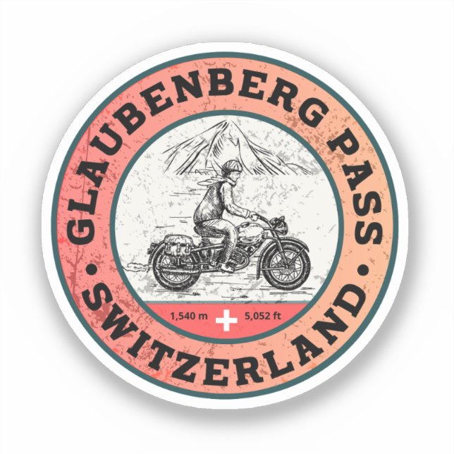 Glaubenberg pass swiss–alps motorcycle tour (Front)