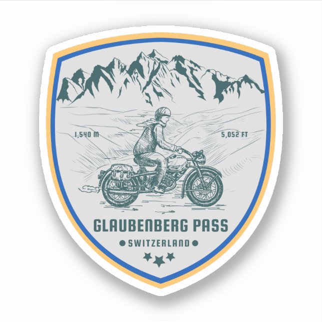 Glaubenberg pass swiss–alps motorcycle tour (Front)
