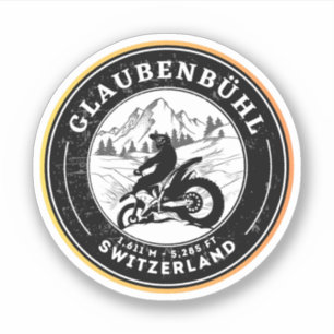 Glaubenbüelen pass swiss–alps motorcycle tour