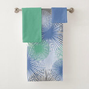 Glaucous Stars Bath Towel Set