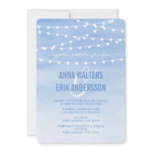 Glaucous Watercolor String Lights