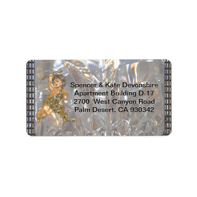 Glayce Cherub Label (Front)