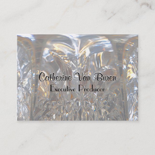 Glayce Hill Elegant  Professional Business Card (Front)