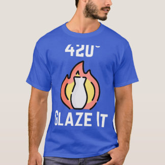 Glaze It Pottery Clay Ceramics Funny T-Shirt