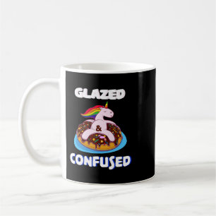 Glazed And Confused Doughnut Coffee Mug