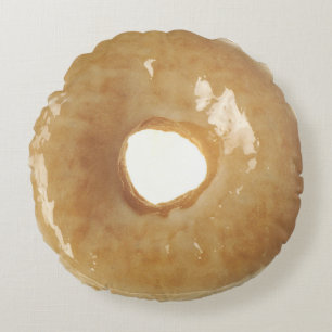 Glazed Donut Round Cushion
