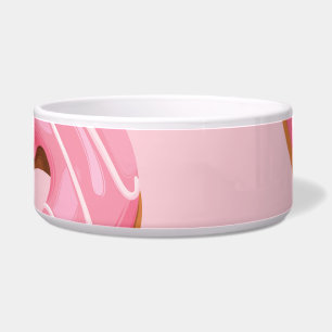 Glazed Donuts Seamless Background