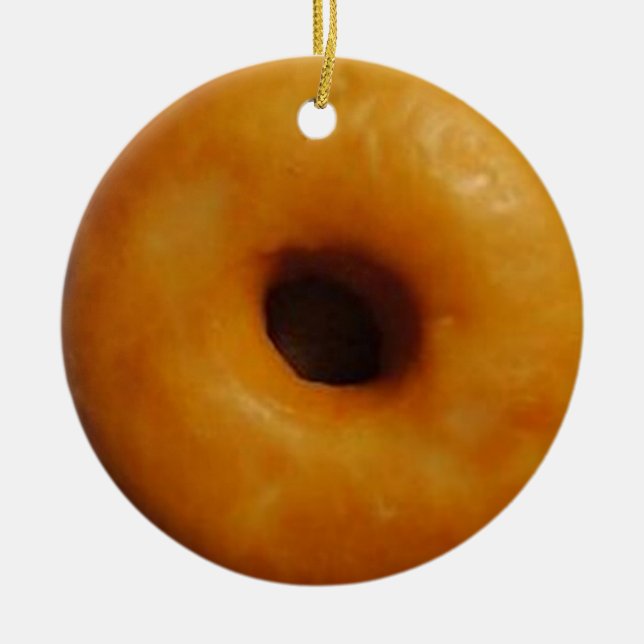 Glazed Doughnut Ornament (Front)