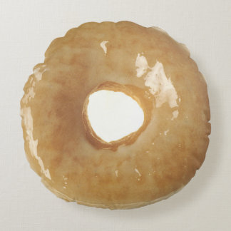 Glazed Doughnut Round Cushion