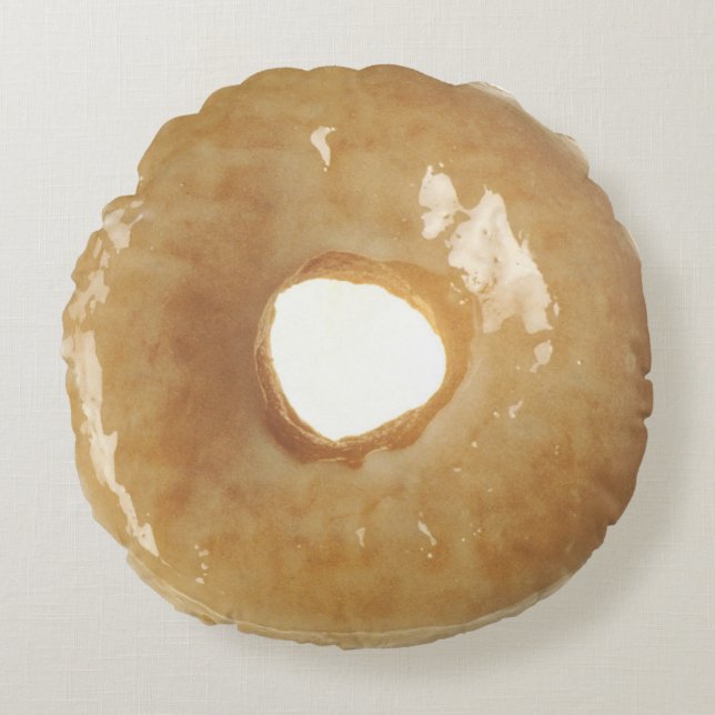 Glazed Doughnut Round Cushion (Front)