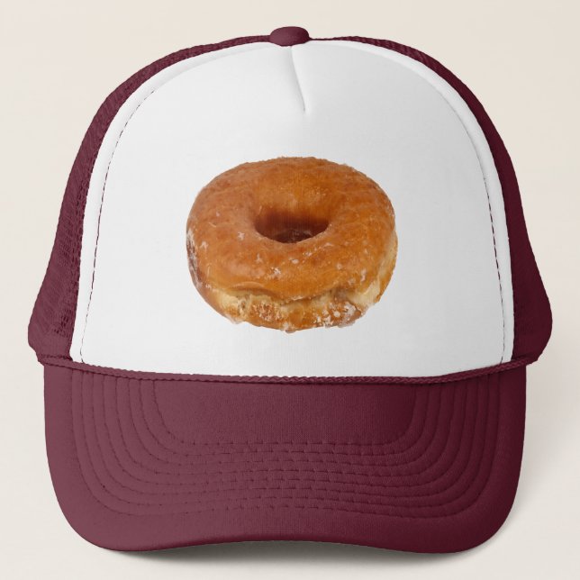 Glazed Doughnut  Trucker Hat (Front)