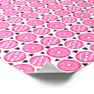 Glazed Doughnuts Doughnut Food Lover Desserts Poster