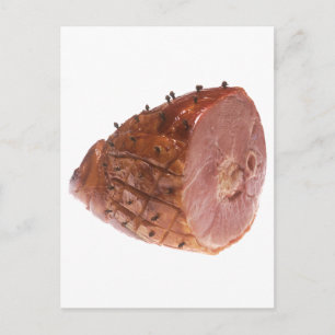 Glazed Ham Postcard