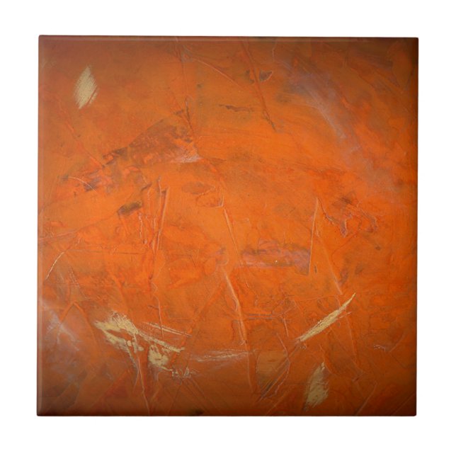 Glazed Terracotta Faux Finish Tile (Front)