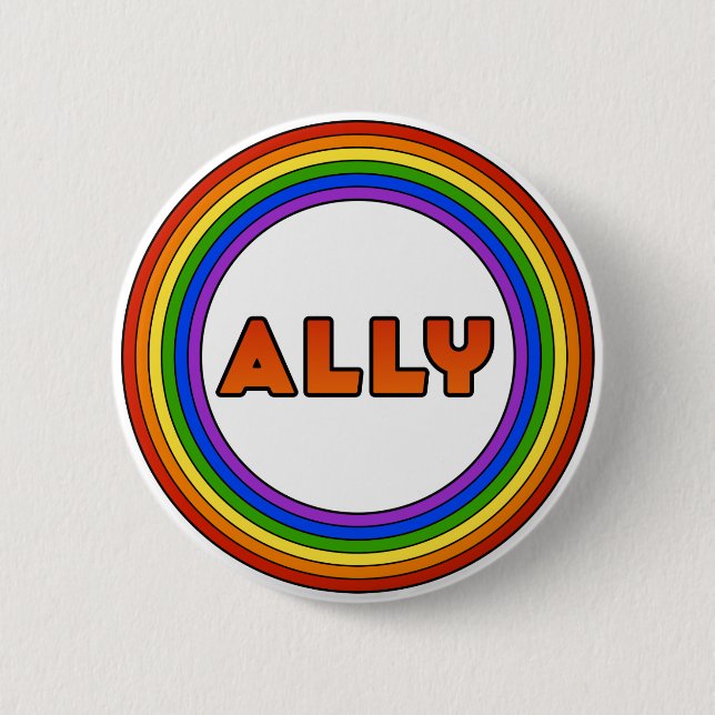 GLBT Ally Button (Front)