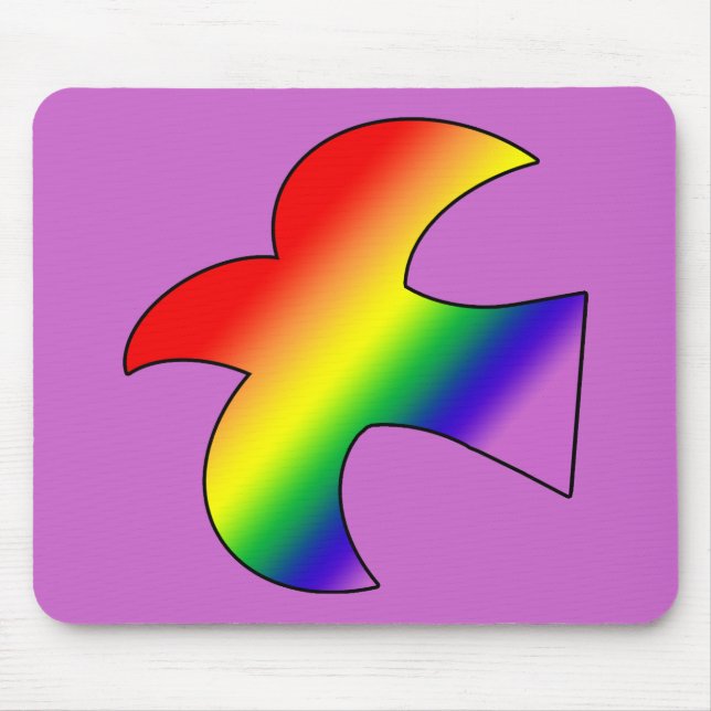 GLBT Dove Mouse Mat (Front)