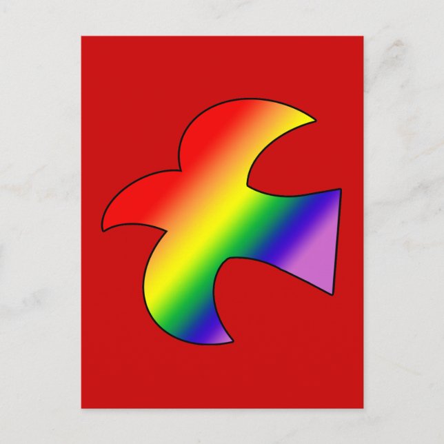 GLBT Dove Postcard (Front)
