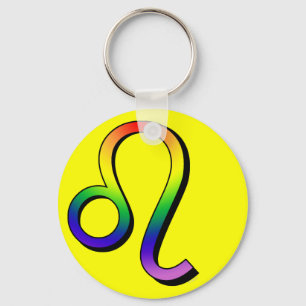 GLBT Leo Key Ring