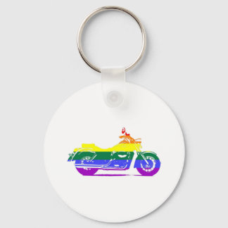 GLBT Motorcycle Pride Key Ring