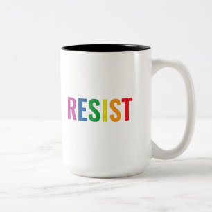Glbt Resist Two-Tone Coffee Mug