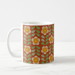 GLEAM GLADE - Floral Earthy Colors Mug