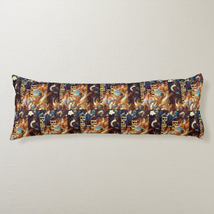 "Gleaming Perspectives" Body Cushion