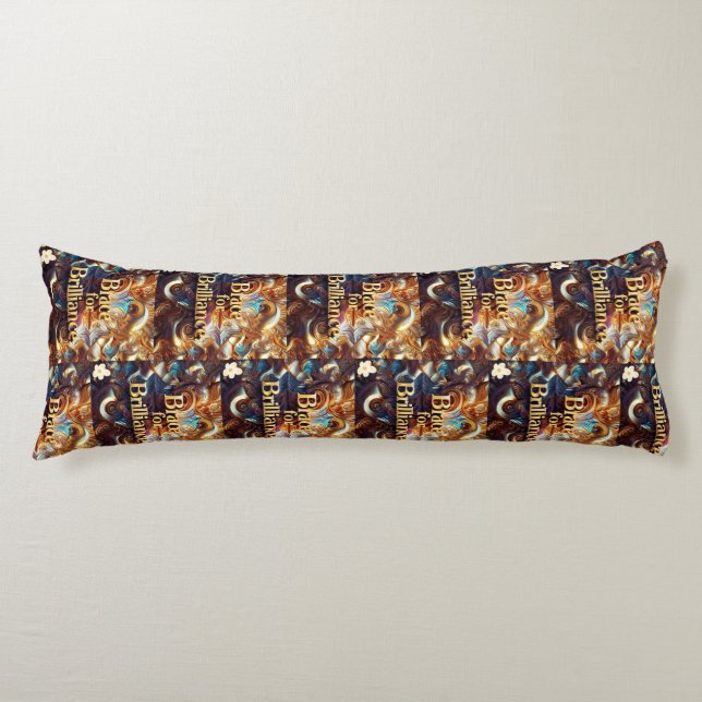 "Gleaming Perspectives" Body Cushion (Front)