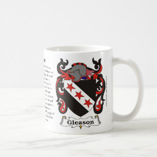 Gleason Family Coat of Arms Mug