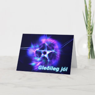 Gleðileg Jól - Bright Star Holiday Card
