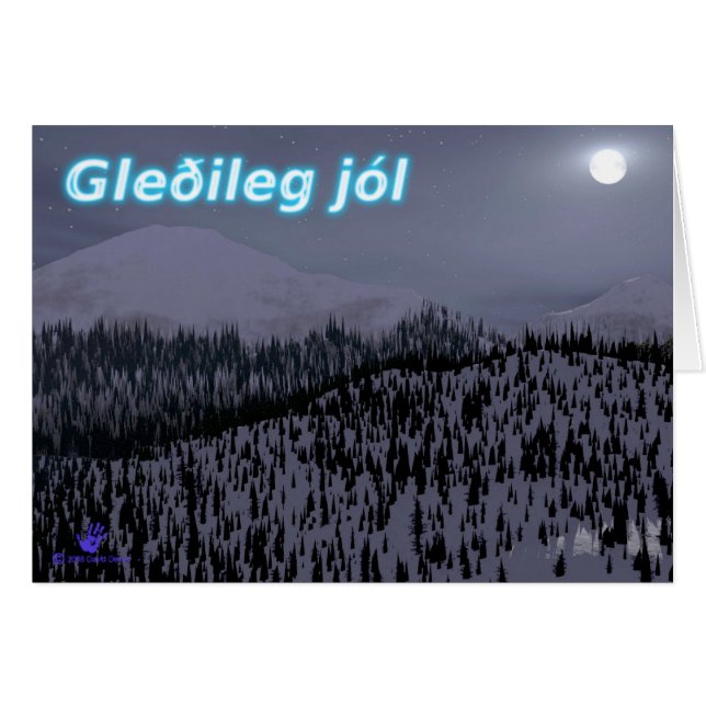 Gleðileg Jól - Cold Night In Idaho (Front Horizontal)