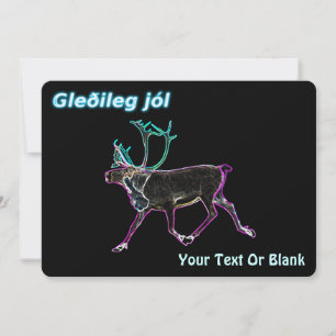 Gleðileg Jól  - Electric Caribou Holiday Card