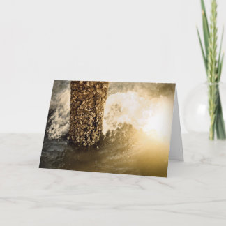 Glee! The great storm is over! Card