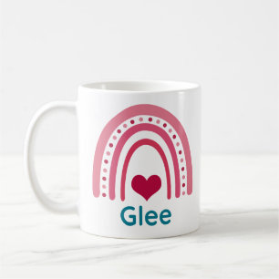 Glee Viva Magenta Boho Rainbow Coffee Mug