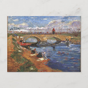 Gleize Bridge, Vigueirat Canal, Vincent van Gogh Postcard