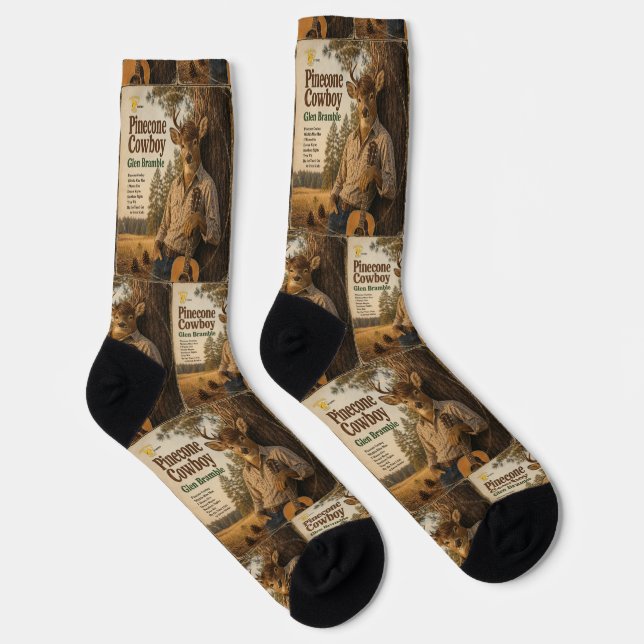 Glen Bramble: a Parody Socks (Right)