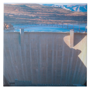 Glen Canyon Dam on the Colorado River at Page, Tile