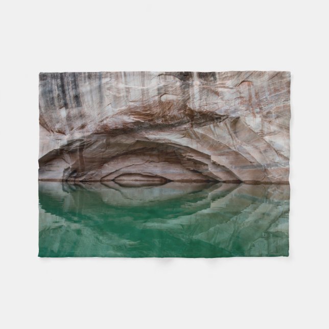 Glen Canyon National Recreation Area, Utah Fleece Blanket (Front (Horizontal))