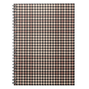 Glen Check Plaid Fashion Print Notebook
