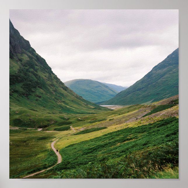 GLEN COE, SCOTLAND POSTER (Front)