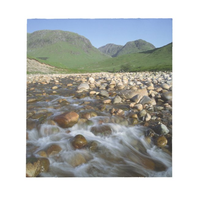 Glen Etive, Highlands, Scotland 2 Notepad (Front)
