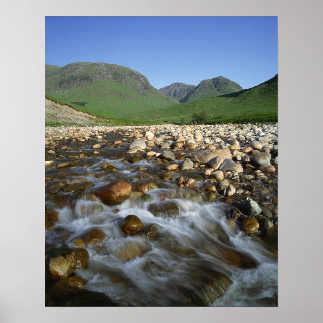 Glen Etive, Highlands, Scotland 2 Poster (Front)