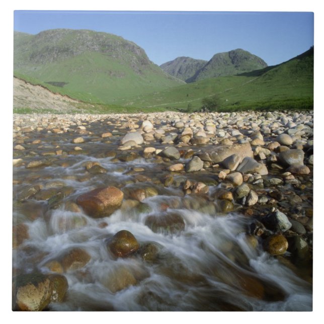Glen Etive, Highlands, Scotland 2 Tile (Front)