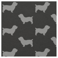 Glen of Imaal Terrier Dog Silhouettes Patterned