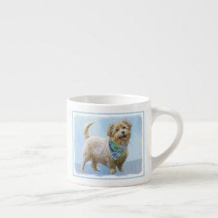 Glen of Imaal Terrier Painting - Original Dog Art Espresso Cup