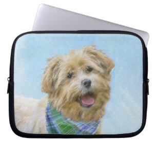 Glen of Imaal Terrier Painting - Original Dog Art Laptop Sleeve