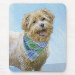 Glen of Imaal Terrier Painting - Original Dog Art Mouse Mat