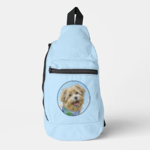 Glen of Imaal Terrier Painting Original Dog Art Sling Bag